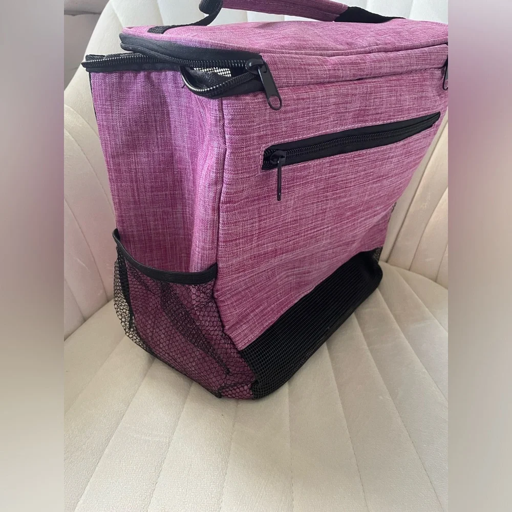 Bukere Purple Shower Caddy Tote Bag